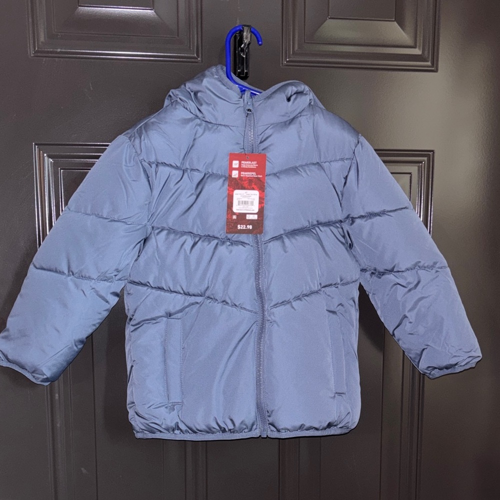 Swiss Tech Kids Gray Puffer Jacket
